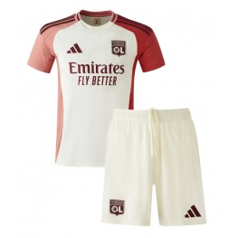 Olympique Lyonnais Derde tenue Kids 2024-25 Korte Mouw (+ Korte broeken)